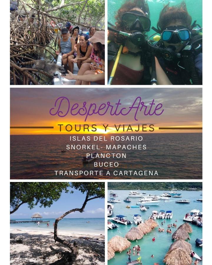 Despertarte Espacio De Arte Y Hospedaje Playa Blanca Kültér fotó